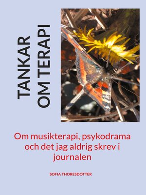 cover image of Tankar om terapi